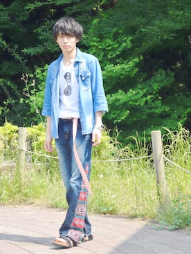 ミスター芝浦池上渓太さんのコーディネート