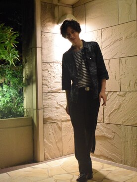 ミスター芝浦池上渓太さんのコーディネート