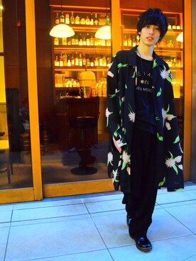 ミスター芝浦池上渓太さんのコーディネート