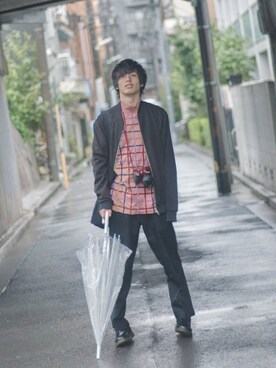 ミスター芝浦池上渓太さんのコーディネート