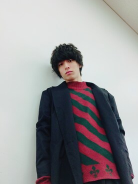 ミスター芝浦池上渓太さんのコーディネート