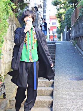 ミスター芝浦池上渓太さんのコーディネート