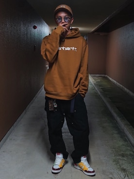 F.Kentaroさんの（Carhartt WIP | カーハートダブリューアイピー）を使ったコーディネート