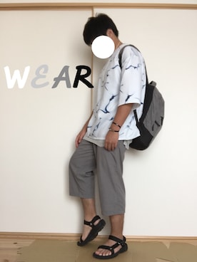 わなたさん(メンズ・173cm)の夏コーディネート