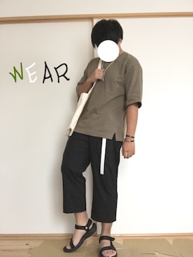 わなたさん(メンズ・173cm)の夏コーディネート