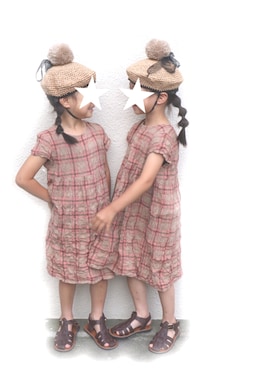 sy★さん（キッズ・104cm）の夏コーディネート