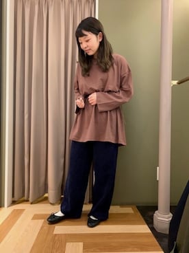 モモPさん(レディース・154cm)の秋コーディネート