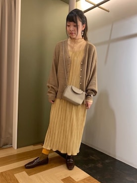 モモPさん（レディース・154cm）の秋コーディネート