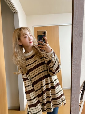 「印」｜すなぎもさん（レディース・153cm）の冬コーディネート