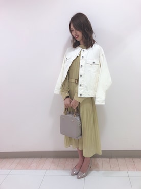 「Te chichi（テチチ）のアイテム（デニムジャケット）」を使った、a.y.kさん（レディース・164cm）の春コーディネート