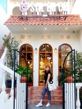 「Rubi（ルビ）のアイテム」を使った、J.wwangさん（レディース・170cm）の夏コーディネート