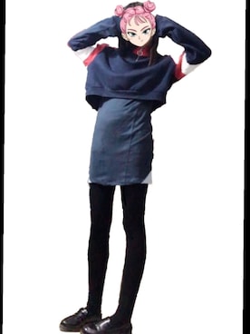 「アイテム（ジャージ）」を使った、Uyoupyさん（レディース・160cm・10代）の秋コーディネート