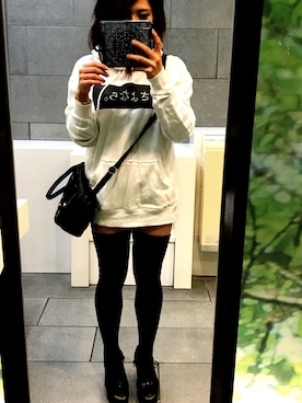 「ニーハイソックス」｜Wankoさん（レディース・147cm）の春コーディネート