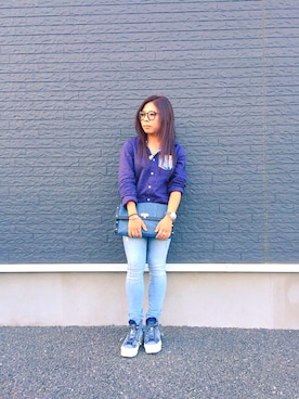 Wankoさん（レディース・147cm）の秋コーディネート