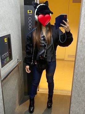 Wankoさん（レディース・147cm）の秋コーディネート