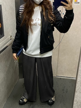 Wankoさん（レディース・147cm）の冬コーディネート