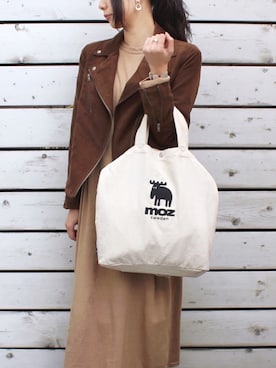 「moz（モズ）のアイテム」を使った、YUKARIさん（レディース・163cm）の冬コーディネート