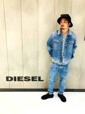 DIESEL(ディーゼル)の「メンズ ジャケット デニムジャケット(デニム ...