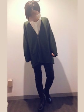 「PAOLA FERRI（パオラフェリー）のアイテム」を使った、emmaさん（レディース・163cm）の秋コーディネート
