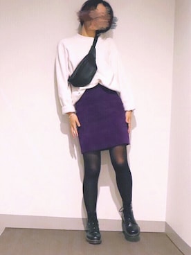 「アイテム（バングル/リストバンド）」を使った、emmaさん（レディース・163cm・20代）の秋コーディネート