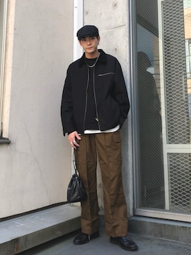 さいゆうさん（メンズ・178cm）の秋コーディネート