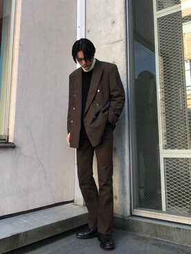 さいゆうさん（メンズ・178cm）の冬コーディネート
