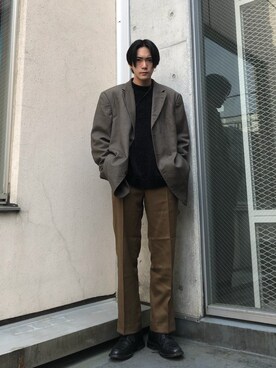 さいゆうさん（メンズ・178cm）の冬コーディネート