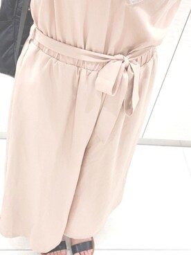 「CECIL McBEE（セシルマクビー）のアイテム（オールインワン・サロペット）」を使った、R iさん（レディース・158cm）の夏コーディネート