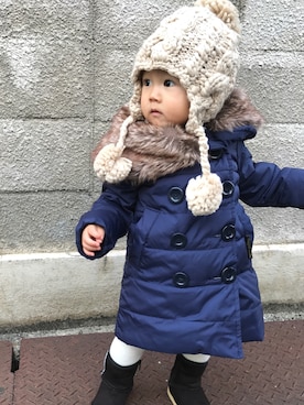 merrymeiさん（キッズ・80cm）の冬コーディネート