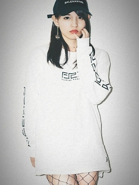 「smokingkills」｜M...さん（レディース・162cm）の冬コーディネート