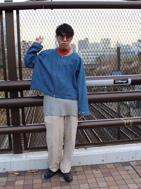 遠藤航哉さんのコーディネート