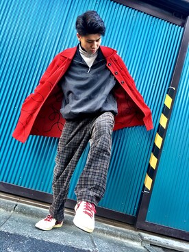 遠藤航哉さんのコーディネート