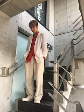 遠藤航哉さんのコーディネート