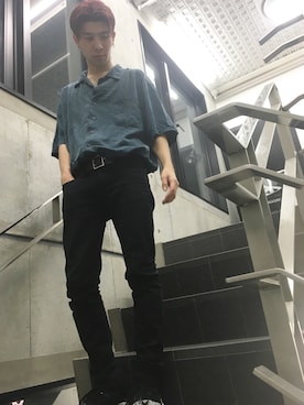 「signal」｜遠藤航哉さん（メンズ・175cm）の春コーディネート