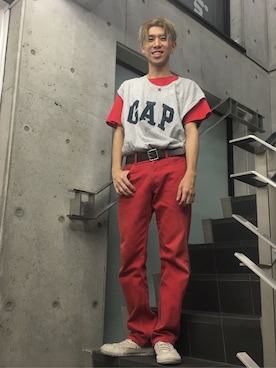 遠藤航哉さんのコーディネート