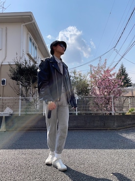 Hirotoさん（メンズ・176cm）の春コーディネート