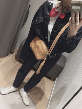 mさん（レディース・157cm）の春コーディネート