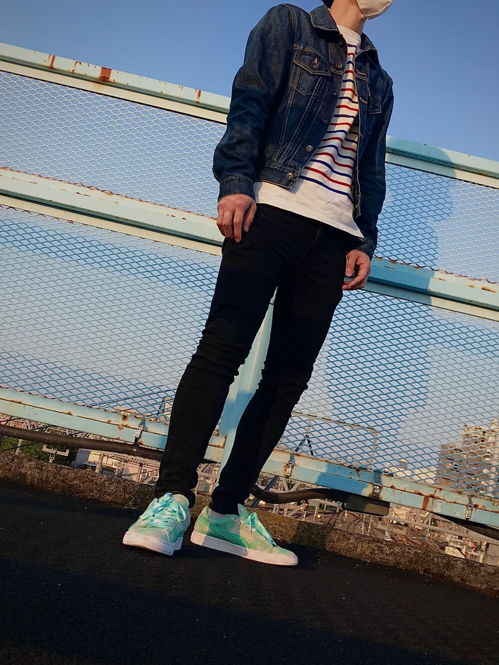 新品 PUMA DIAMOND スニーカー Black-Diamond Blue PUMA（プーマ）の「PUMA SUEDE DIAMOND SUPPLY (DIAMOND BLUE