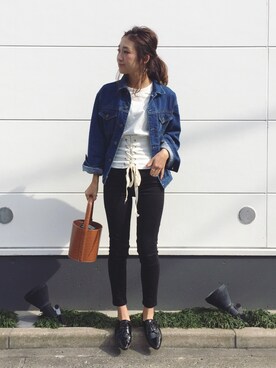 yanさん（レディース・160cm）の冬コーディネート