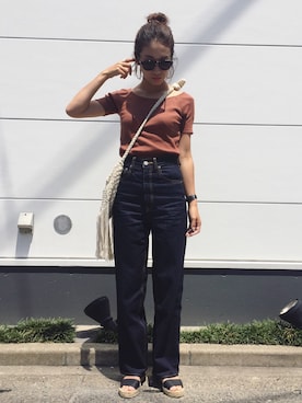 yanさん（レディース・160cm）の夏コーディネート