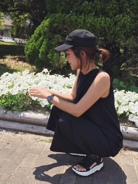 yanさん（レディース・160cm）の夏コーディネート