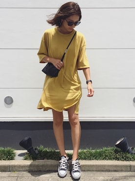 yanさん（レディース・160cm）の夏コーディネート