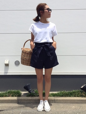 yanさん（レディース・160cm）の夏コーディネート