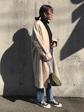 yanさん（レディース・160cm）の冬コーディネート