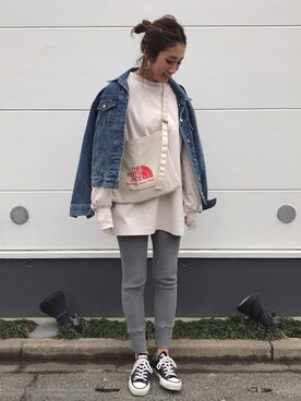 yanさん（レディース・160cm）の冬コーディネート