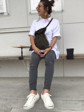 yanさん（レディース・160cm）の夏コーディネート