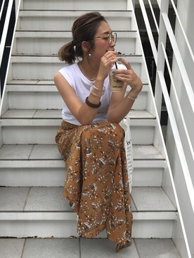 yanさん(レディース・160cm)の夏コーディネート