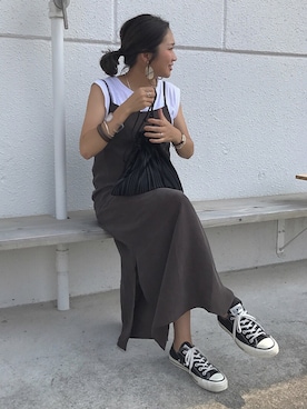 yanさん（レディース・160cm）の夏コーディネート