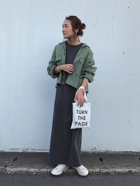 yanさん（レディース・160cm）の秋コーディネート