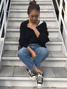 yanさん（レディース・160cm）の秋コーディネート